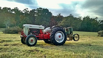 1955 Ford 850  - Sixty two years old and she still earns her  keep every day!