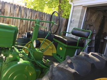 1947-1952 - Rebuilt John Deere BN Styled Tractor - runs great!   Want to sell. 801-703-5459