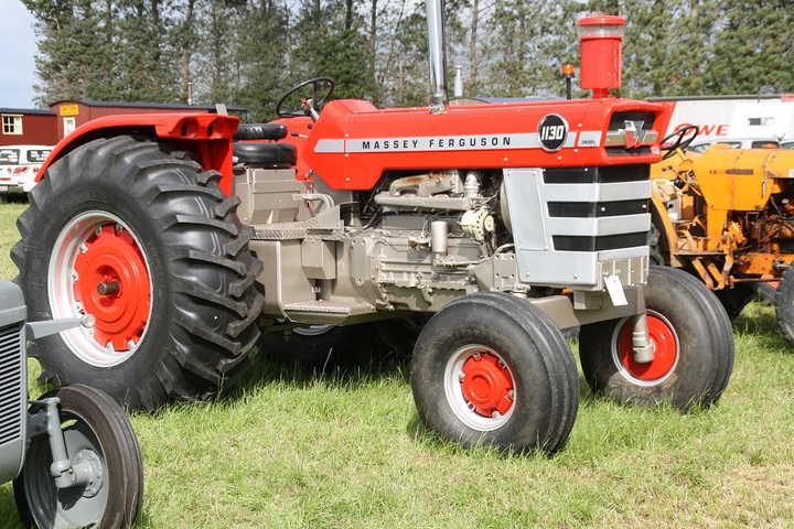 Massey-Ferguson 1130 - 2nd of April 2016 Wakanui New-Zealand this is a collectors import as far as I am know only the Massey-Ferguson 1100(popular)and 1150(sold well too)were imported into New-Zealand new