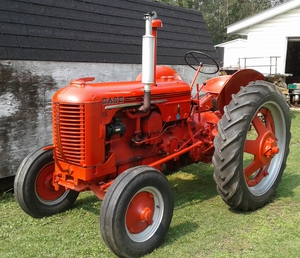 DC4 Case - 1945 model that has gone back to its original  working family farm  where it originated in the  50's. Given back and new owners are delighted.
