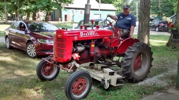 Farmall A Tractor At Cama CT -