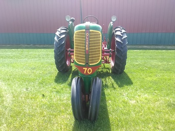 1947 Oliver 70 With Model 72 Plow -