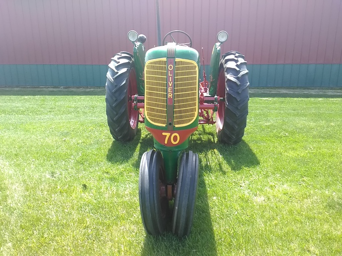 1947 Oliver 70 With Model 72 Plow -