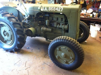 1951 Case Si Military - 1951 Case SI Military Tractor.