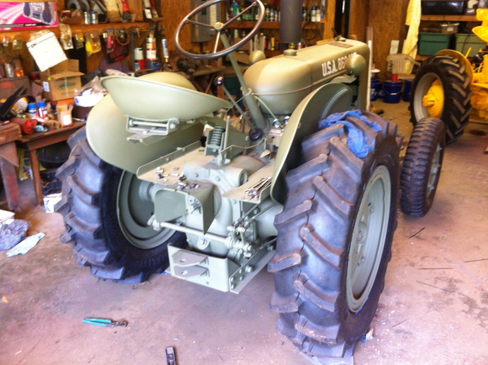 1951 Case Si Military - 1951 Case SI Military Tractor.