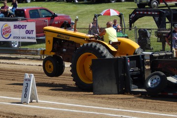 Moline M5 - Boone Co fair IL 2019 he won his class with a nice  looking tractor
