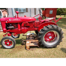 1948 Farmall Super A - My father's favorite.....passed away  recently.....I restored it