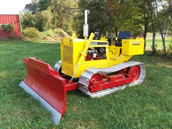 1972 Case 450 Crawler - W 6way blade, 72 was first year for ROPS ,  single lever blade control, 188 Diesel