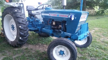 1970 Ford 4000 - Acquired in June,2019. 2117 original hours  according to original owner. Very good mechanical  condition. Very poor cosmetic condition. Replaced  a few mechanical parts and did a complete cosmetic  restore of all sheet metal, fenders, and wheels  that were showing rust and wear. No lights when  purchased. Added 10 lights including original H/L  front lights, 4 LED under fender lights, 2 LED  rear lights, 2 implement work lights, and 2 hazard  lights. Now I can see to work after dark, which  happens more than I like. Also added a HD frame  mount bumper to compensate for my operating skills  and protect the plastic grill and radiator, a a  set of HD adjustable sway bars in rear. Replaced  the dash as the only thing that worked was the  hour meter.