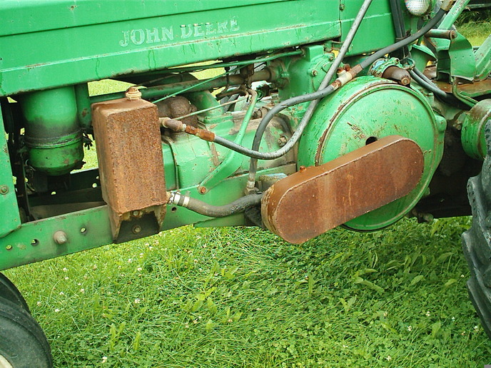 JD A With Live Hydraulics -