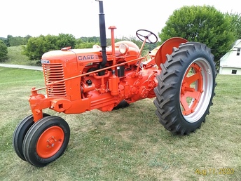 1943 Case SC - Father purchased this tractor in 1965. My  brother and I restored it in 2020.