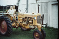 1951 Minneapolis Moline R - Uncle and cousin on the R
