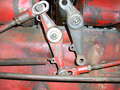 Farmall 350 T/A Crossshafts - The installed shaft is one that I bought to replace the one (on the right) that came with the tractor. It is possible that the modified shaft was not a bad repair...