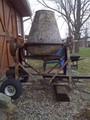 Pre-1920 - OLD Cement mixer - company went out of  business around 1920.  The drum turns but  barely - motor won