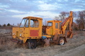 Hopto Truck Backhoe - 4WD 2 engines, one for the truck, one for the hoe has 