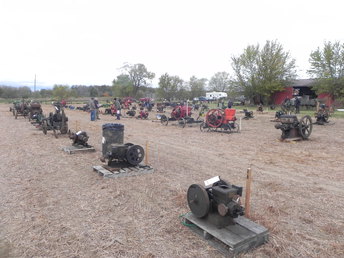 Engine Row At Huge Auction - examples of practically every 'Common' engine maker, and a few rare ones too! All for sale Oct. 17
