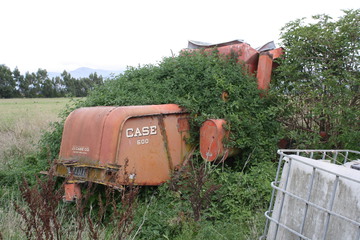 Case 600 Header - 22-03-2012 Warr Road Balfour Northern-Southland New-Zealand