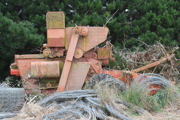 Case 660 Header - 22-03-2012 Warr Road Balfour Northern-Southland New-Zealand