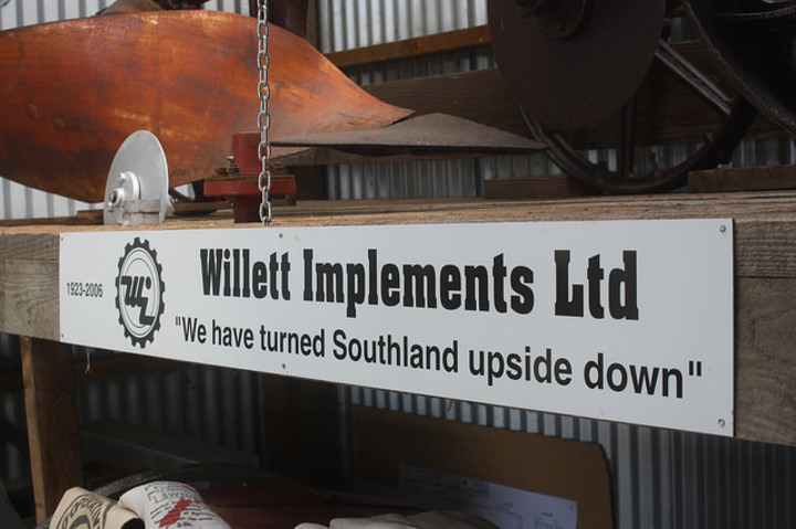 Willett Implements LTD. - 29-03-2015 Thornbury Southland New-Zealand a local Invercargill based implement manufacturer