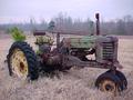 John Deere B Sitting In A NC Field - 