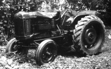 Fordson Major - After Rollover - This tractor rolled down a hill and crashed at the bottom.  Thankfully, no one was on the tractor at the time!  From the UK.