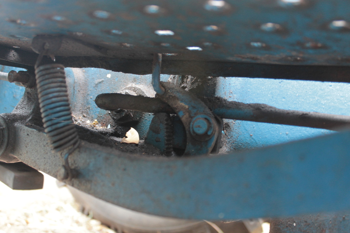 Ford backhoe transmission leak #4