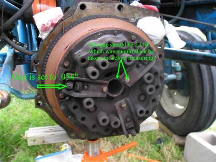 Ford 3000 tractor clutch #7