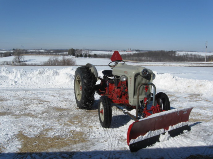 Ford tractor dozer blade #1