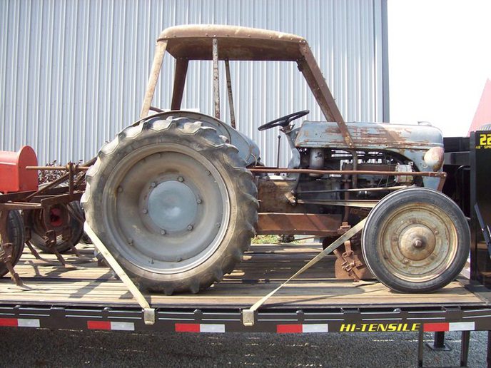 Ford narrow front tractor #9