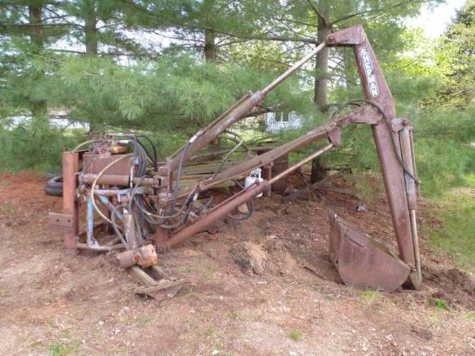 Backhoe attachment for ford tractor #3