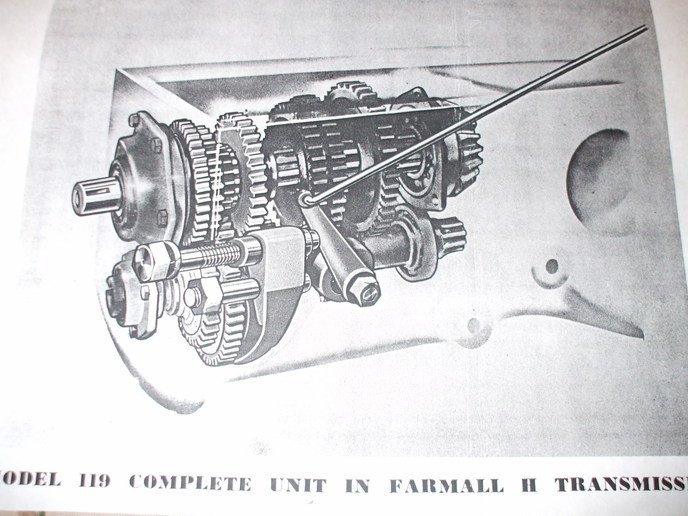 2 speed in a H - Yesterday's Tractors farmall c transmission diagram 
