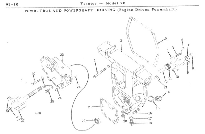 Model 70 Powershaft Clutch Assembly - John Deere Forum - Yesterday's ...