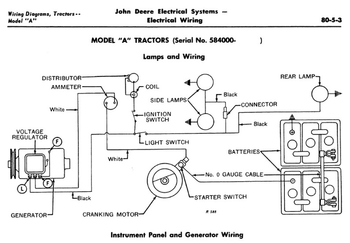 51 A Wiring Diagram Yesterday S Tractors