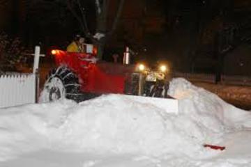 Farmall Super H Plowing Sidewalks - This picture was taken in Rochester New York. These tractors are still being used today. Seventy plus years and still working each and every winter.