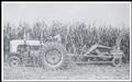 1956 Case 400 With Case Forage Harvester - Picture taken fall of 1957