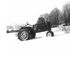 Grandpas MH 20 - While my parents were cleaning out my Grandma's house, they found a picture of my Grandpa's 20.  Pix was taken around 1948-1949.  They used this tractor until and after Grandpa bought a Ferguson 20 which my father has restored and shows proudly.  My father has told me many stories of using this tractor when he was young and how hard it worked every day.