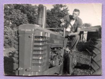 John Deere - Photo my Grandma took on our Iowa farm.