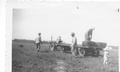 Early Cub Hauling Hay - I was about 4 hyears old and driving the Cub when photo was taken. My uncle still has the Cub.  