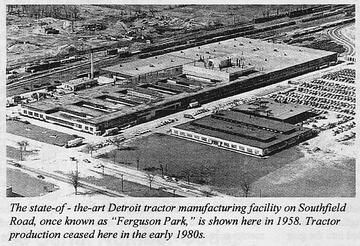 Harry Ferguson Inc. Southfiled Plant, Detroit, Mi -