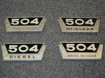 Ih  504-504 HC  Emblems