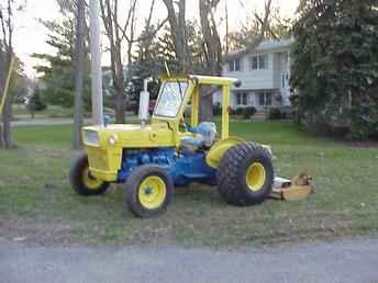 Ford 2110, Mower, Snow Plow