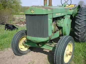 John Deere R With 66 Plow