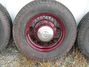 1935 Ford Wire Wheels, 4