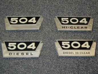 Ih 504 -504 HC Emblems