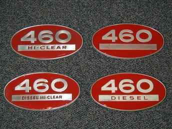 Ih 460 - 460HC  Oval Emblems