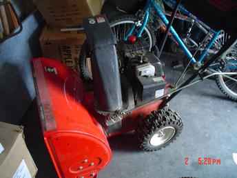 MTD Snowblower 5 Horsepower