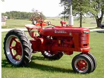 1946 Farmall H  Good Paint