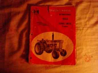 I H 1066 Operators Manual