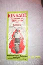 Kindade Garden Tractor Broc