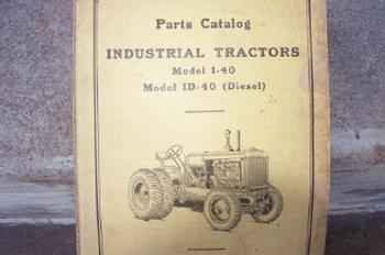Ihc Industrial Tractor Catalog